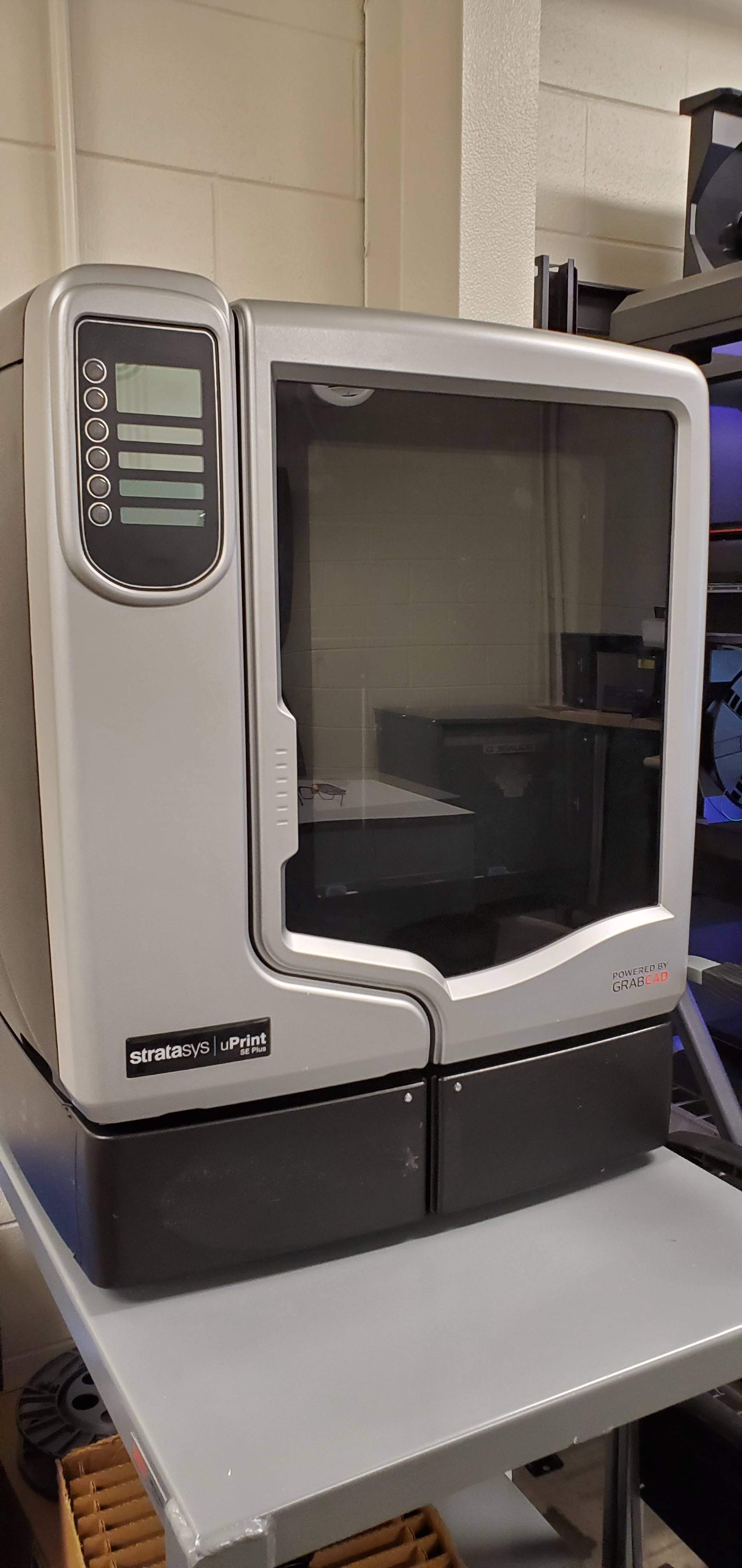 industrial 3D printer in the rapid prototyping lab